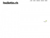 bulletin.ch Webseite Vorschau