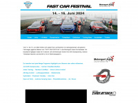 fast-car-festival.de Webseite Vorschau