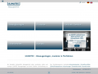 ulmatec.de Webseite Vorschau