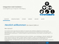 cvjmfabrik.de Webseite Vorschau
