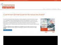 common-smartcard.org Webseite Vorschau