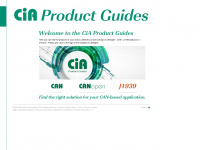 cia-productguides.org Webseite Vorschau