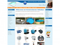 schwimmbecken-selbstbau.de Webseite Vorschau