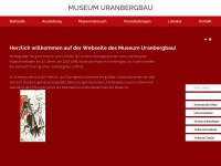museum-uranbergbau.de Webseite Vorschau