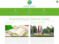 wanne-eickel-links.de Webseite Vorschau