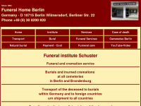funeralhome-berlin.co Webseite Vorschau