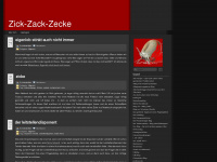 zickzackzecke.wordpress.com Webseite Vorschau