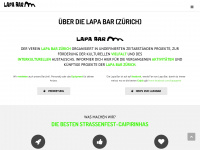 lapa-bar.ch Webseite Vorschau
