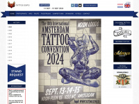 tattooexpo.eu Webseite Vorschau