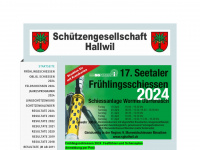 sghallwil.ch Webseite Vorschau
