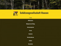 schuetzenhausen.ch Webseite Vorschau