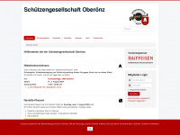 sg-oberoenz.ch Webseite Vorschau