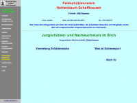 fsvhohlenbaum.ch Webseite Vorschau