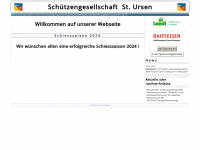sgstursen.ch Webseite Vorschau