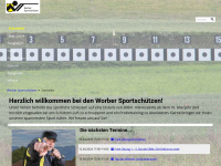 worber-sportschuetzen.ch Webseite Vorschau