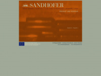 sandhofer.net Webseite Vorschau