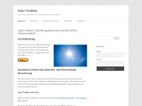 solar-toolbox.ch Webseite Vorschau