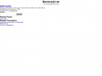 masterwiki.de Webseite Vorschau