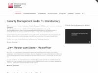 security-management.de Webseite Vorschau