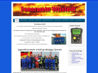 feuerwehr-wilstedt.org Webseite Vorschau