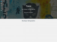 tian.fr Webseite Vorschau