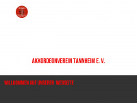akkordeonverein-tannheim.de Webseite Vorschau