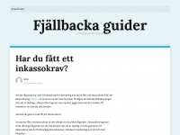 fjallbackaguider.se Webseite Vorschau