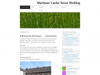 martinascachenews.wordpress.com Webseite Vorschau