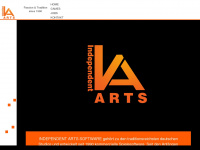 independent-arts-software.de Webseite Vorschau