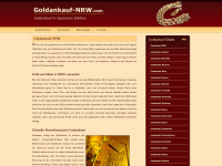 goldankauf-nrw.com Webseite Vorschau