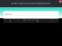 howtonotsuckatgamedesign.com Thumbnail