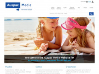 auspacmedia.com.au Webseite Vorschau