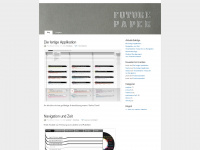 futurepaper.wordpress.com Webseite Vorschau