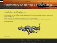 chinaships.de Webseite Vorschau