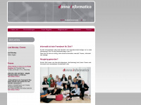 donnainformatica.ch Webseite Vorschau