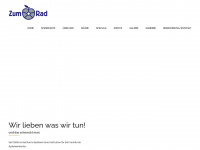 zum-rad.com Webseite Vorschau