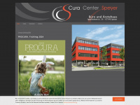 cura-center-speyer.de Webseite Vorschau