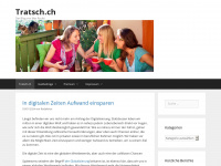 tratsch.ch Webseite Vorschau