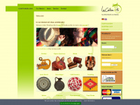 laceiba-arts.de Webseite Vorschau