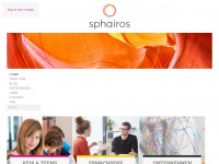 sphairos.de Webseite Vorschau