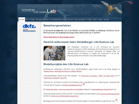 life-science-lab.org Webseite Vorschau