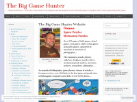 thebiggamehunter.com Webseite Vorschau
