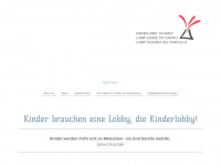 kinderlobby.ch Webseite Vorschau