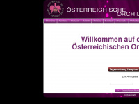 orchideen.at Webseite Vorschau