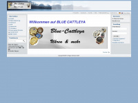 cattleya-blue.de Webseite Vorschau