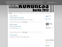 fankongress-2012.blogspot.com Webseite Vorschau