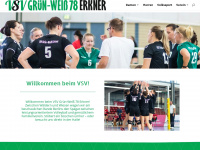 volleyball-erkner.de Webseite Vorschau