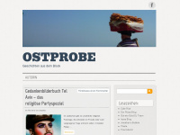ostprobe.wordpress.com Webseite Vorschau