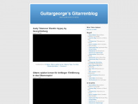 guitargeorge.wordpress.com Webseite Vorschau