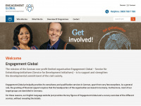 engagement-global.de Webseite Vorschau